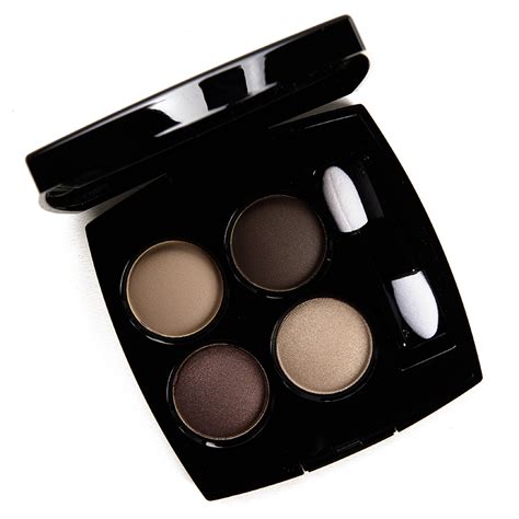 Chanel Blurry Grey (322) Eyeshadow Quad Review & Swatches